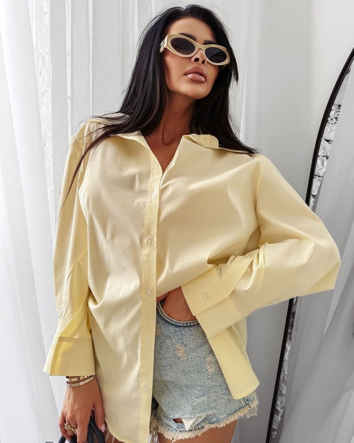 Spodenki damskie OLAVOGA DREAMLIKE 2025 jasny niebieski - FashionPlace - 4