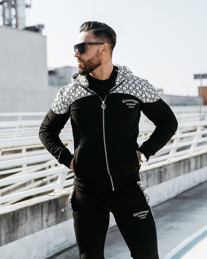 Komplet męski OLAVOGA GRAVITY 2025 czerń - FashionPlace - 3