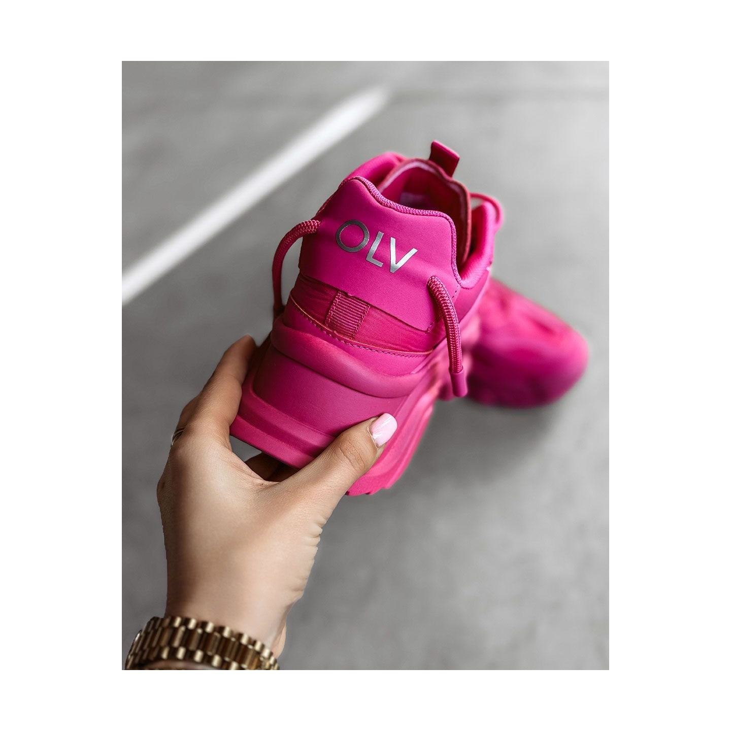 Buty damskie OLAVOGA CHROMATIC 2024 fuksja - FashionPlace - 4