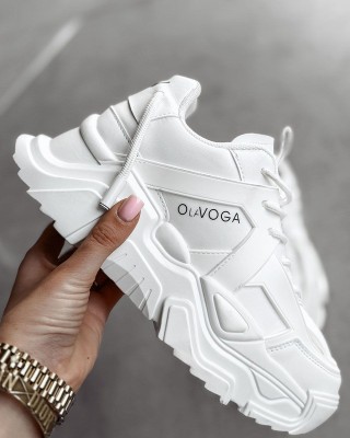 Buty damskie OLAVOGA CHROMATIC 2024 białe - FashionPlace - 1