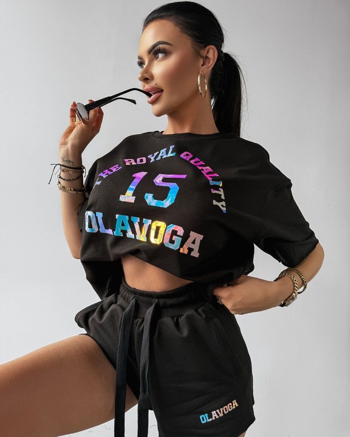 Komplet damski OLAVOGA STH 2025 czerń - FashionPlace - 3