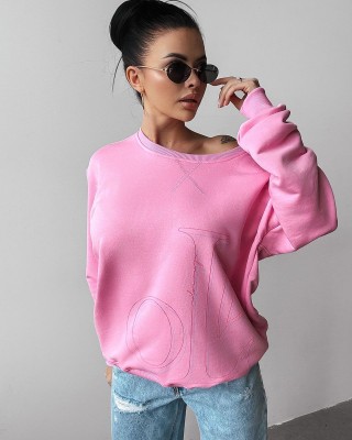 Bluza damska OLAVOGA APLOMB 2025 róż - FashionPlace - 1