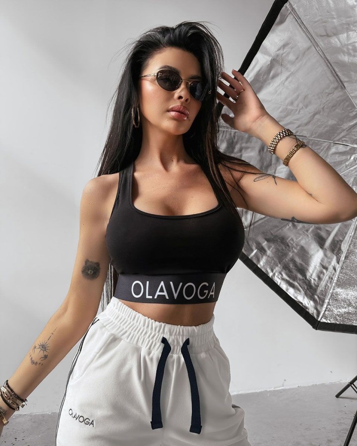 Top damski OLAVOGA REEF 2025 czerń - FashionPlace - 3