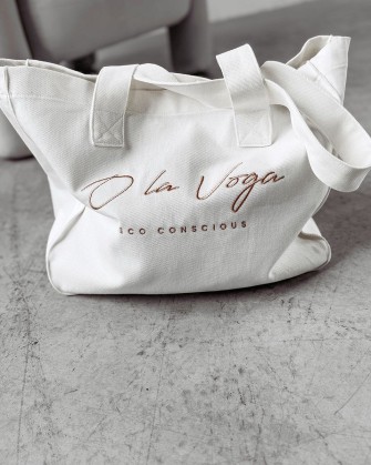 Torba OLAVOGA ECOCONSCIOUS 2025 ecru - FashionPlace - 1