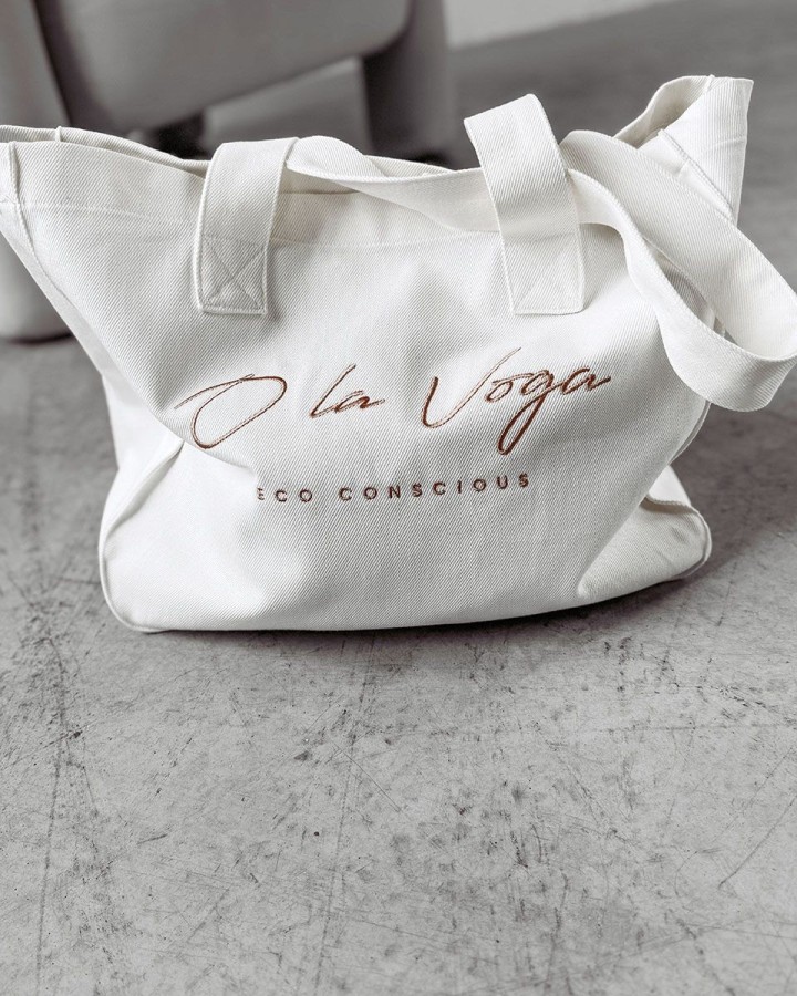 Torba OLAVOGA ECOCONSCIOUS 2025 ecru - FashionPlace - 1