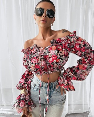 Bluza damska OLAVOGA GENTLE 2025 secret garden - FashionPlace - 1