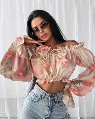Bluza damska OLAVOGA GENTLE 2025 tropical - FashionPlace - 1