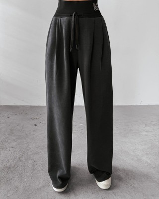 Spodnie damskie OLAVOGA XAUS 2025 czerń - FashionPlace - 1