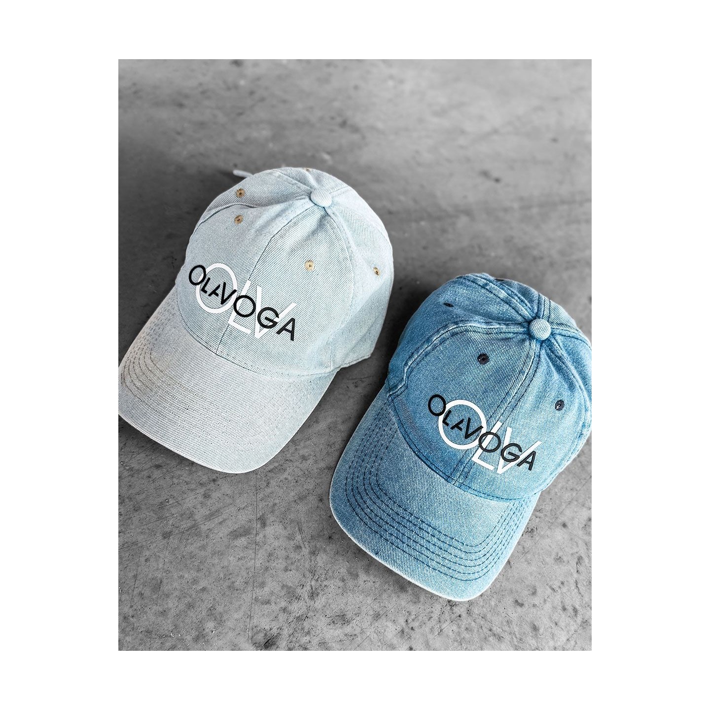 Czapka damska OLAVOGA PORTA 2025 jasny jeans - FashionPlace - 4