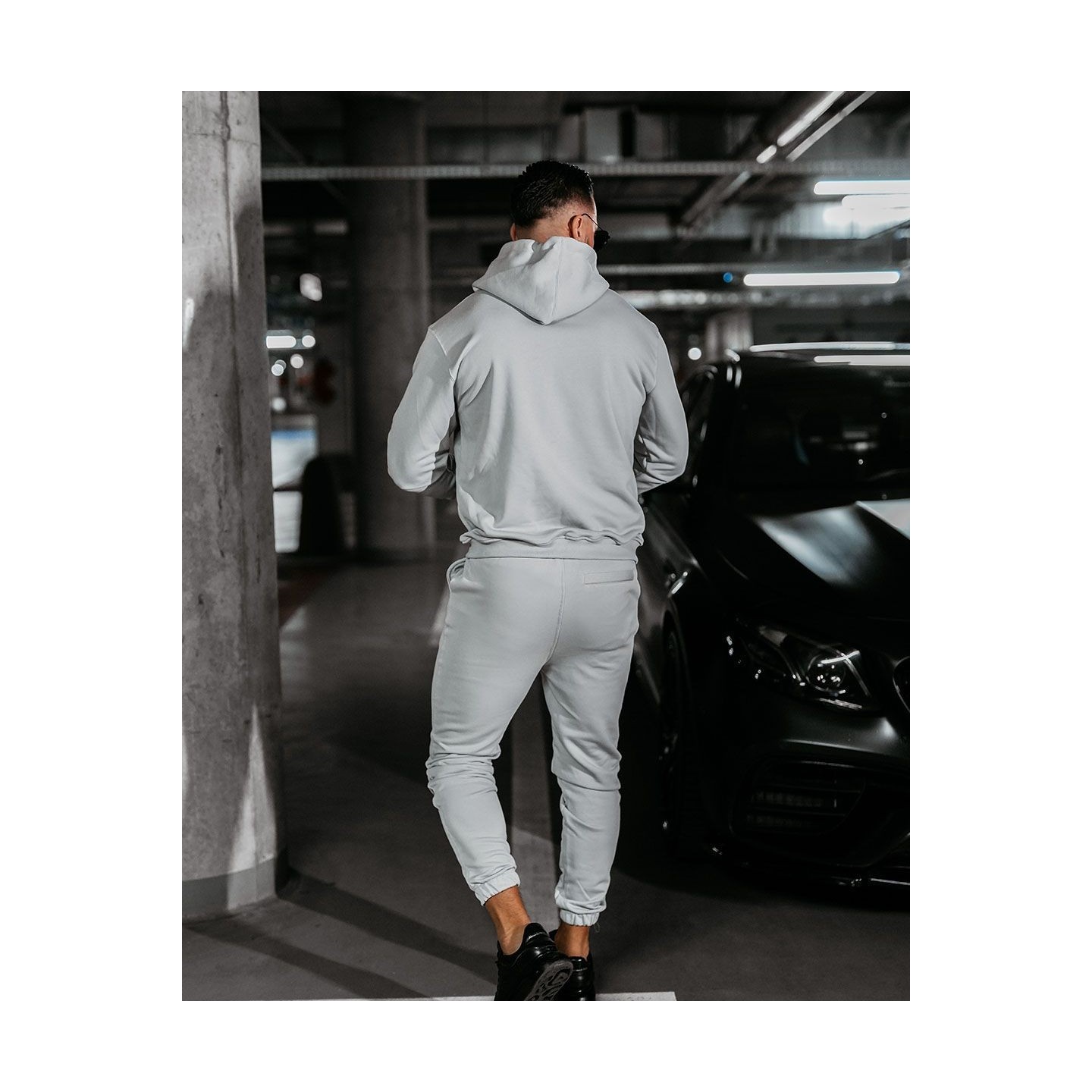 Komplet męski OLAVOGA KAMIKAZE 2025 szary - FashionPlace - 3