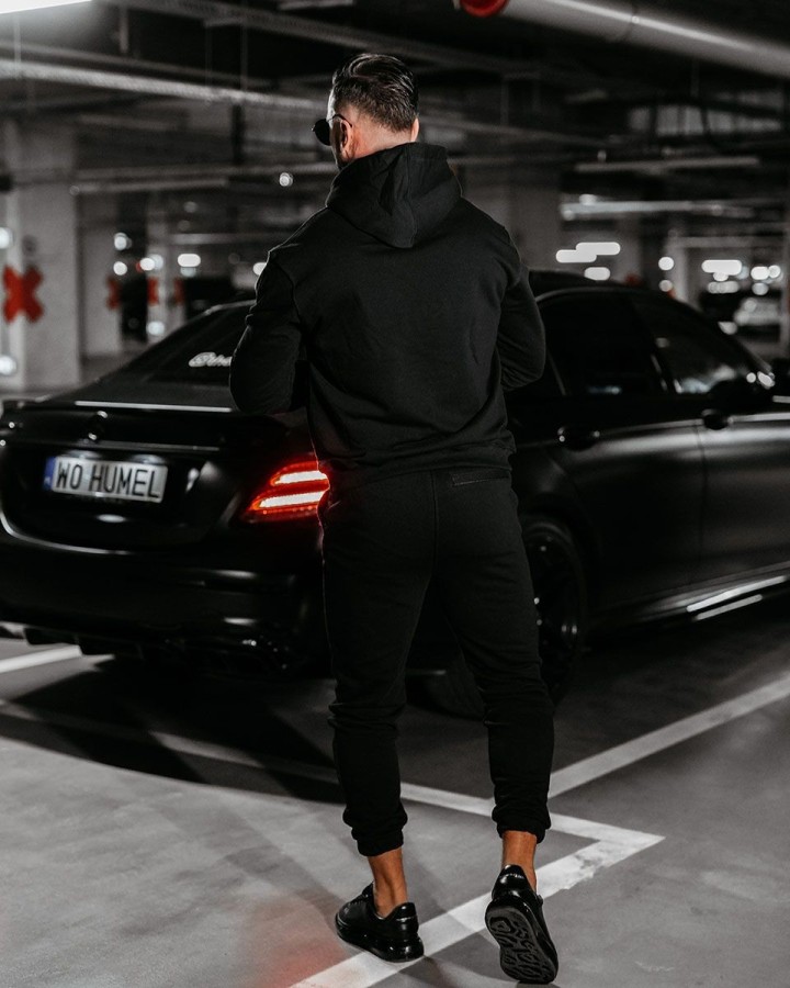 Komplet męski OLAVOGA KAMIKAZE 2025 czerń - FashionPlace - 3