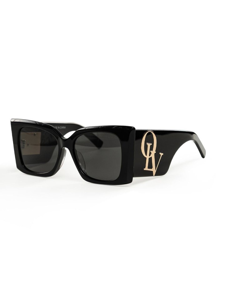 Okulary damskie OLAVOGA EYZ 2025 czerń - FashionPlace - 9