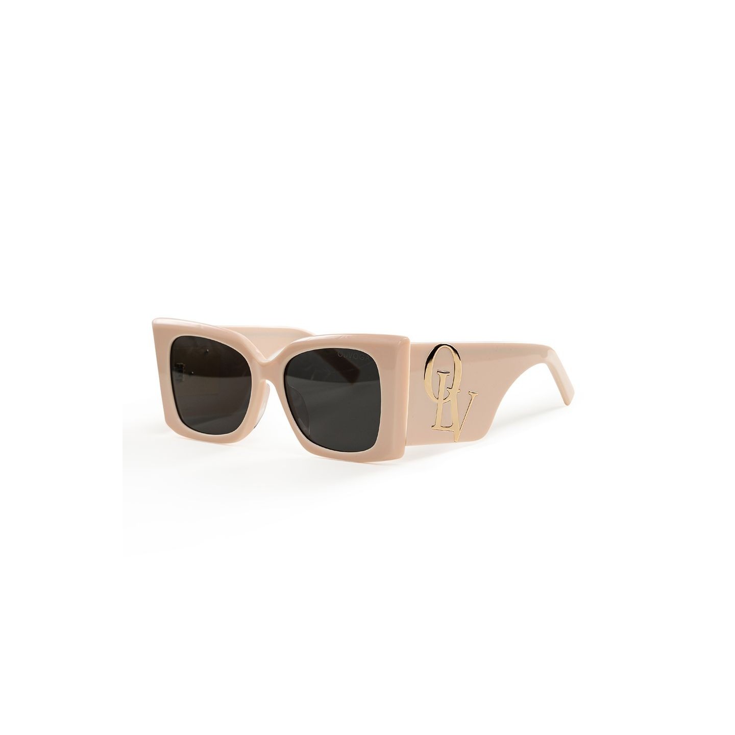 Okulary damskie OLAVOGA EYZ 2025 beż - FashionPlace - 9