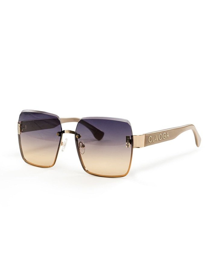 Okulary damskie OLAVOGA CLOSE 2025 beż - FashionPlace - 8