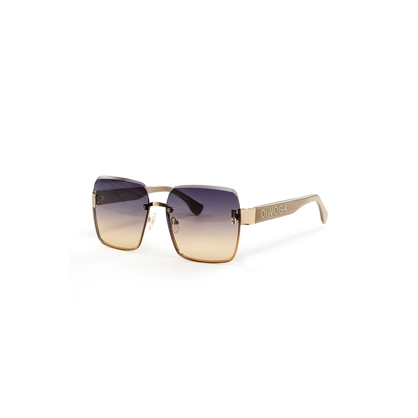 Okulary damskie OLAVOGA CLOSE 2025 beż - FashionPlace - 8