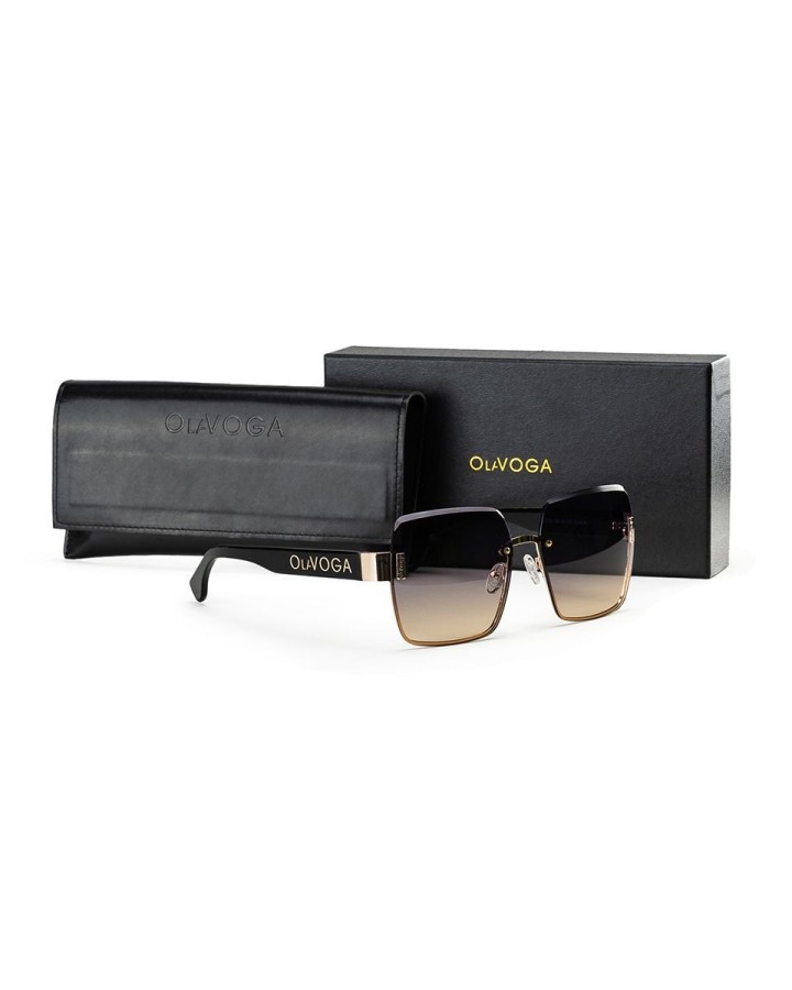 Okulary damskie OLAVOGA CLOSE 2025 czerń - FashionPlace - 8