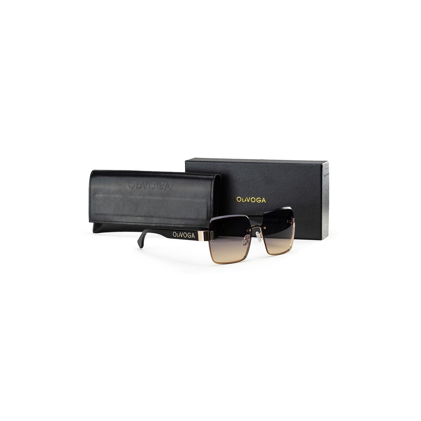 Okulary damskie OLAVOGA CLOSE 2025 czerń - FashionPlace - 8