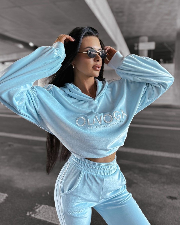 Komplet damski OLAVOGA HANDY 2025 błękit - FashionPlace - 3