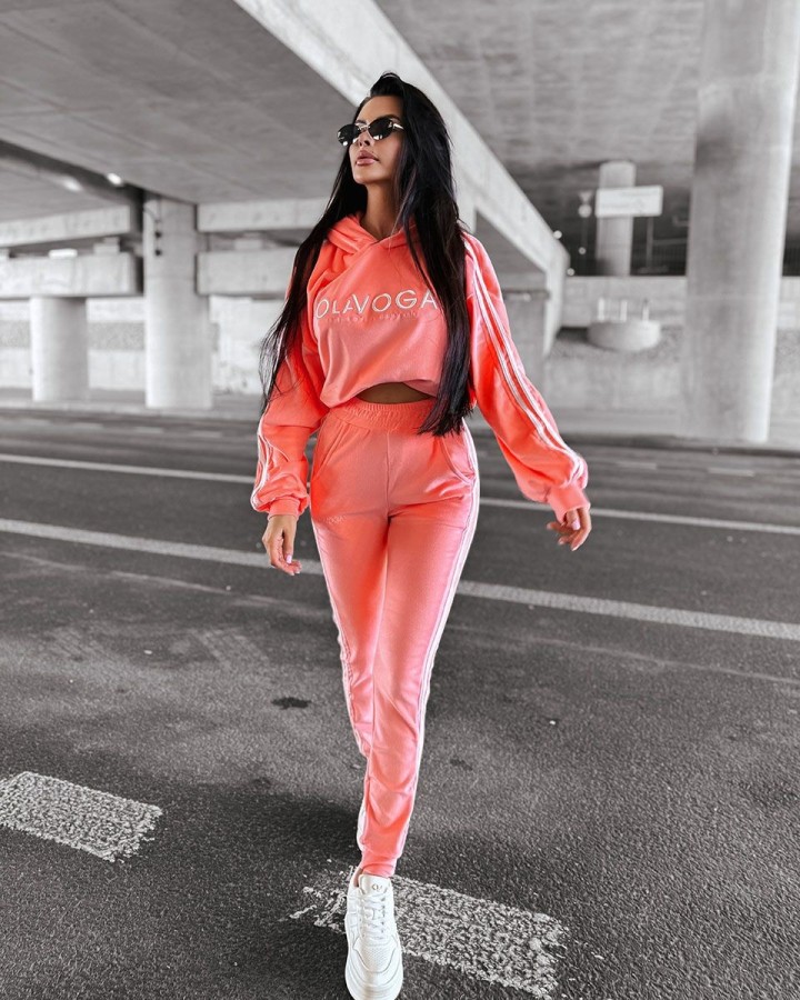Komplet damski OLAVOGA HANDY 2025 coral - FashionPlace - 1