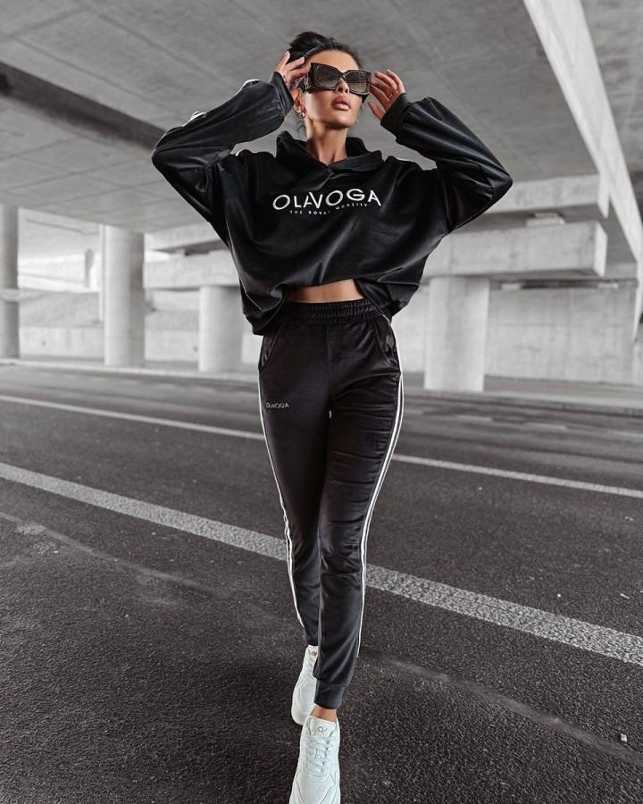 Komplet damski OLAVOGA HANDY 2025 czerń - FashionPlace - 1
