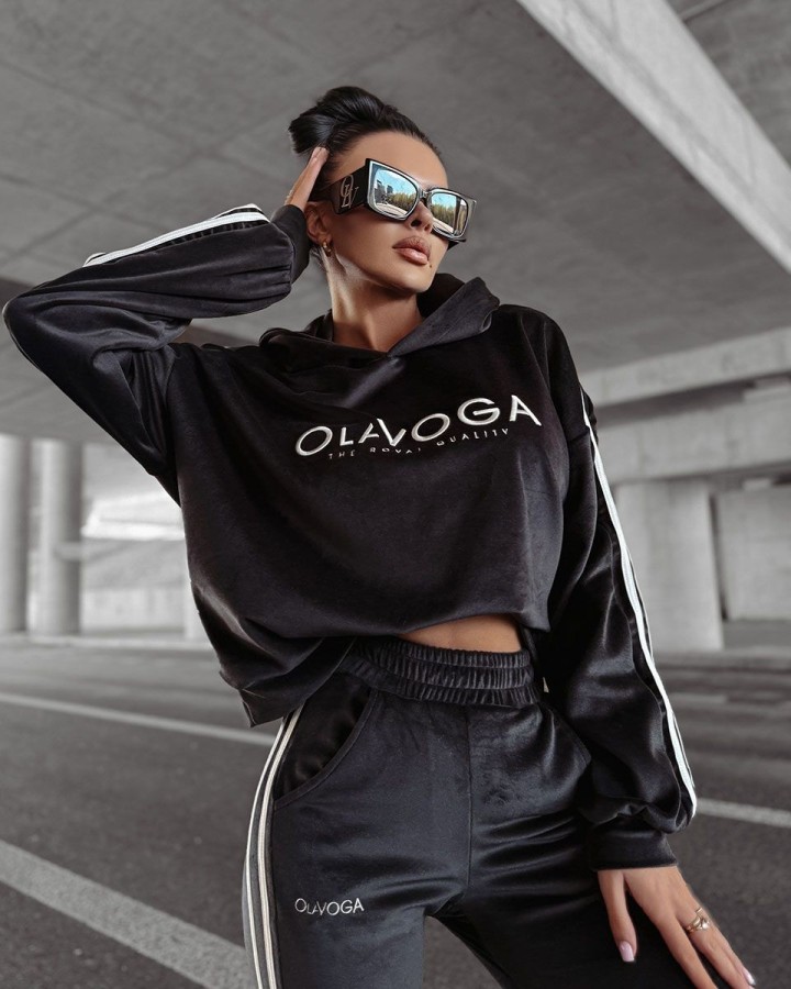 Komplet damski OLAVOGA HANDY 2025 czerń - FashionPlace - 2