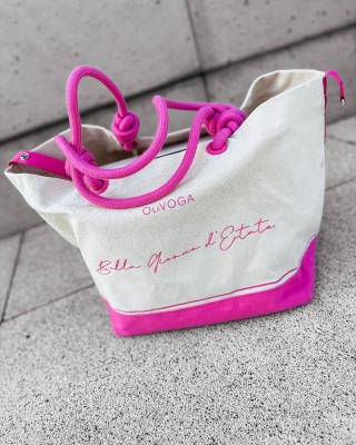 Torba OLAVOGA ESTATE 2025 neon pink - FashionPlace - 1