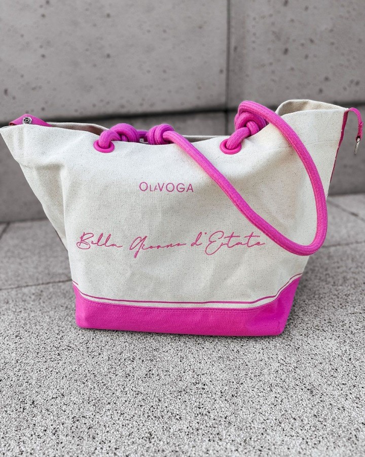 Torba OLAVOGA ESTATE 2025 neon pink - FashionPlace - 2
