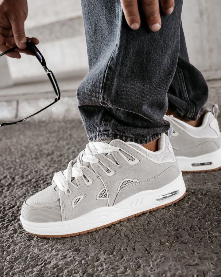 Buty męskie OLAVOGA AUTHENTIC 2024 szare - FashionPlace - 1
