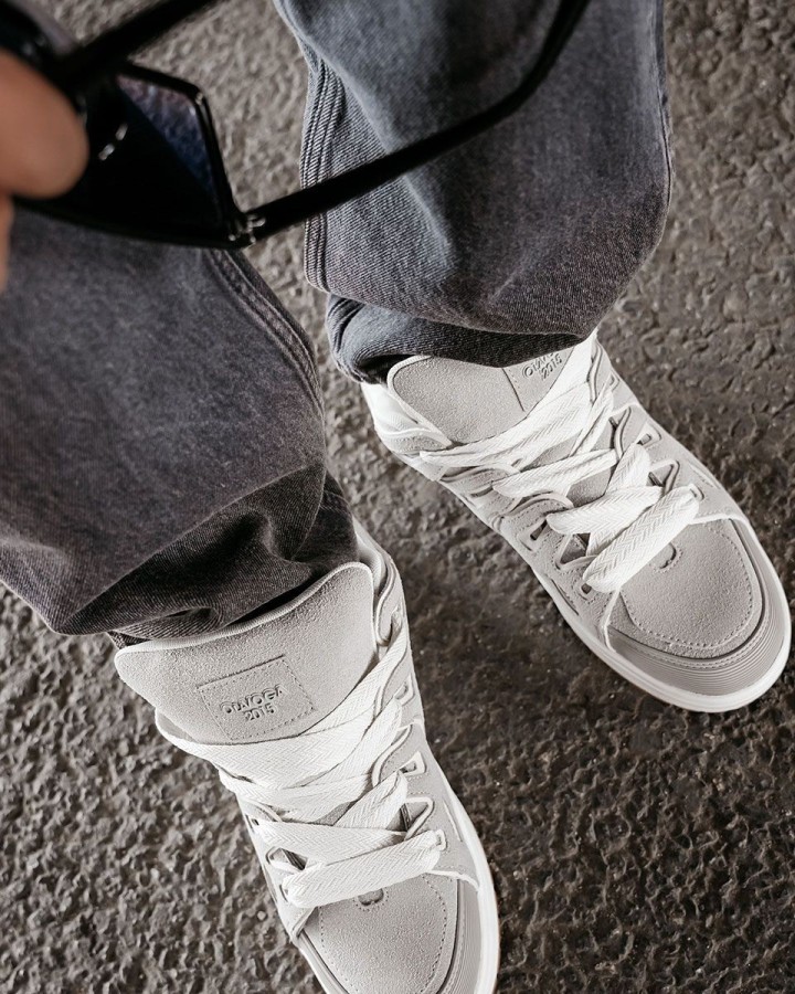 Buty męskie OLAVOGA AUTHENTIC 2024 szare - FashionPlace - 3