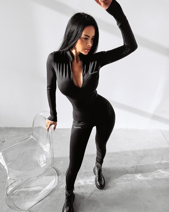 Kombinezon OLAVOGA STRETCHY 2024 czerń - FashionPlace - 3