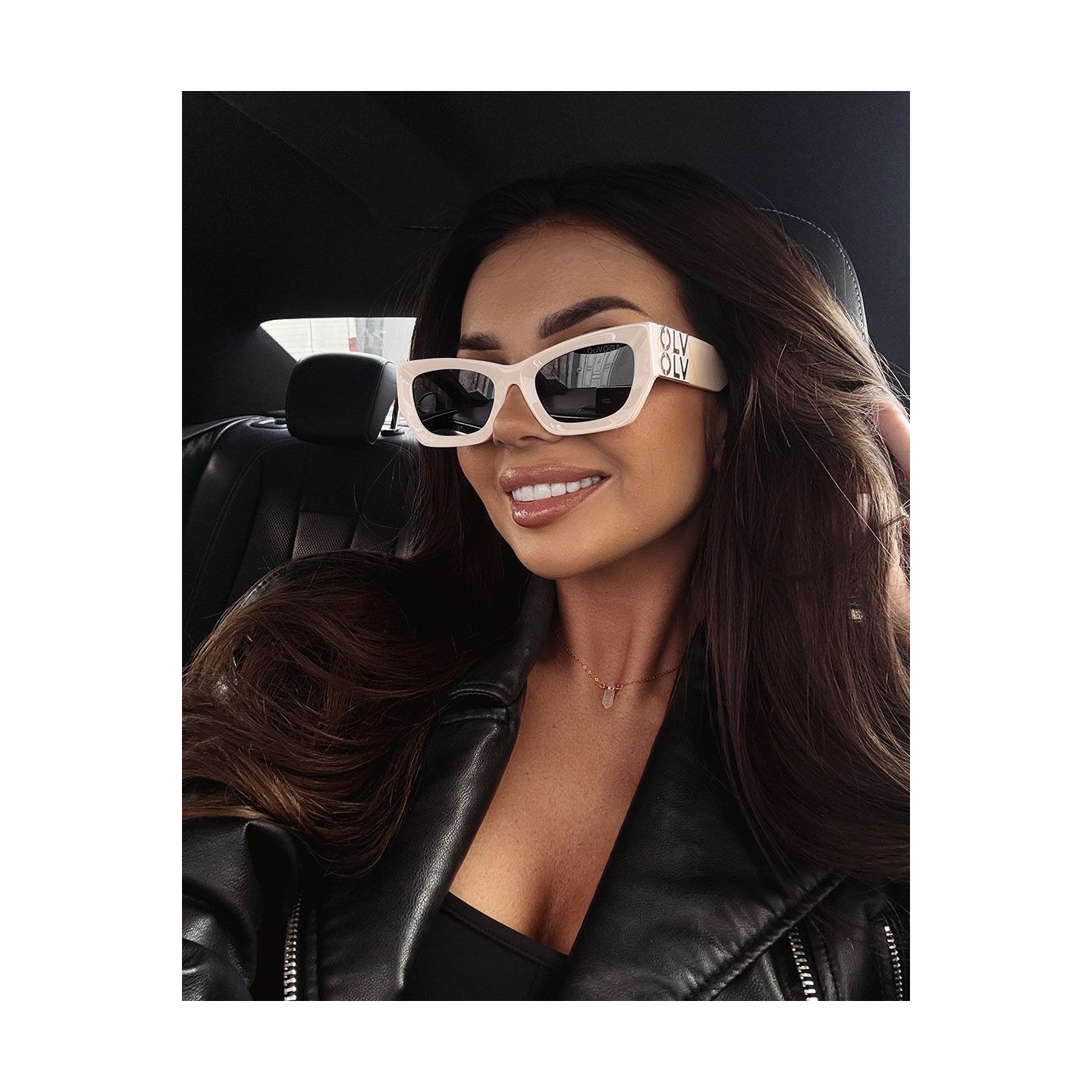 Okulary damskie OLAVOGA AURA 2025 beż - FashionPlace - 3
