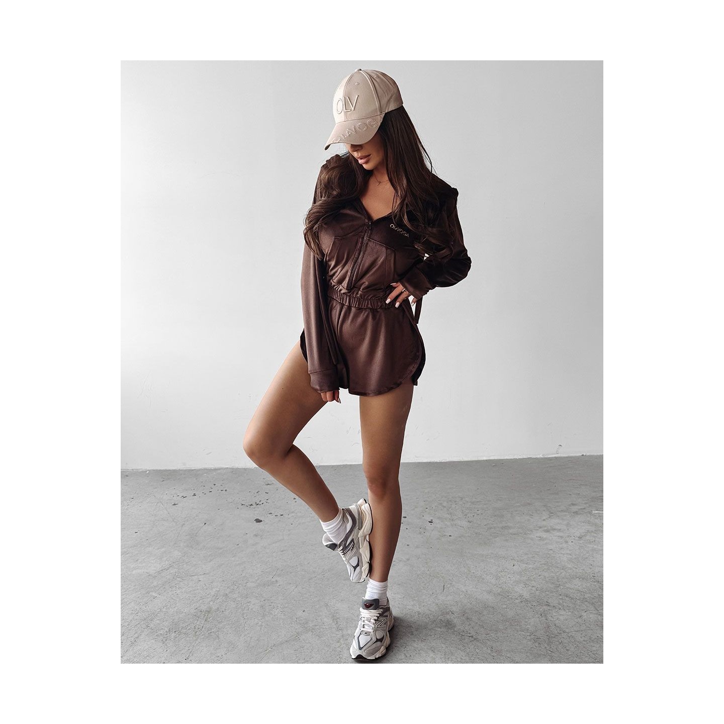 Kombinezon OLAVOGA NOCTURNE 2025 brąz - FashionPlace - 3