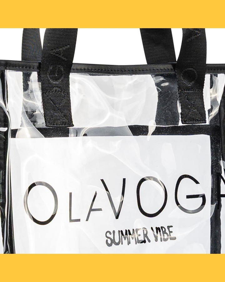Torba OLAVOGA REED 2025 przezroczysta - FashionPlace - 3