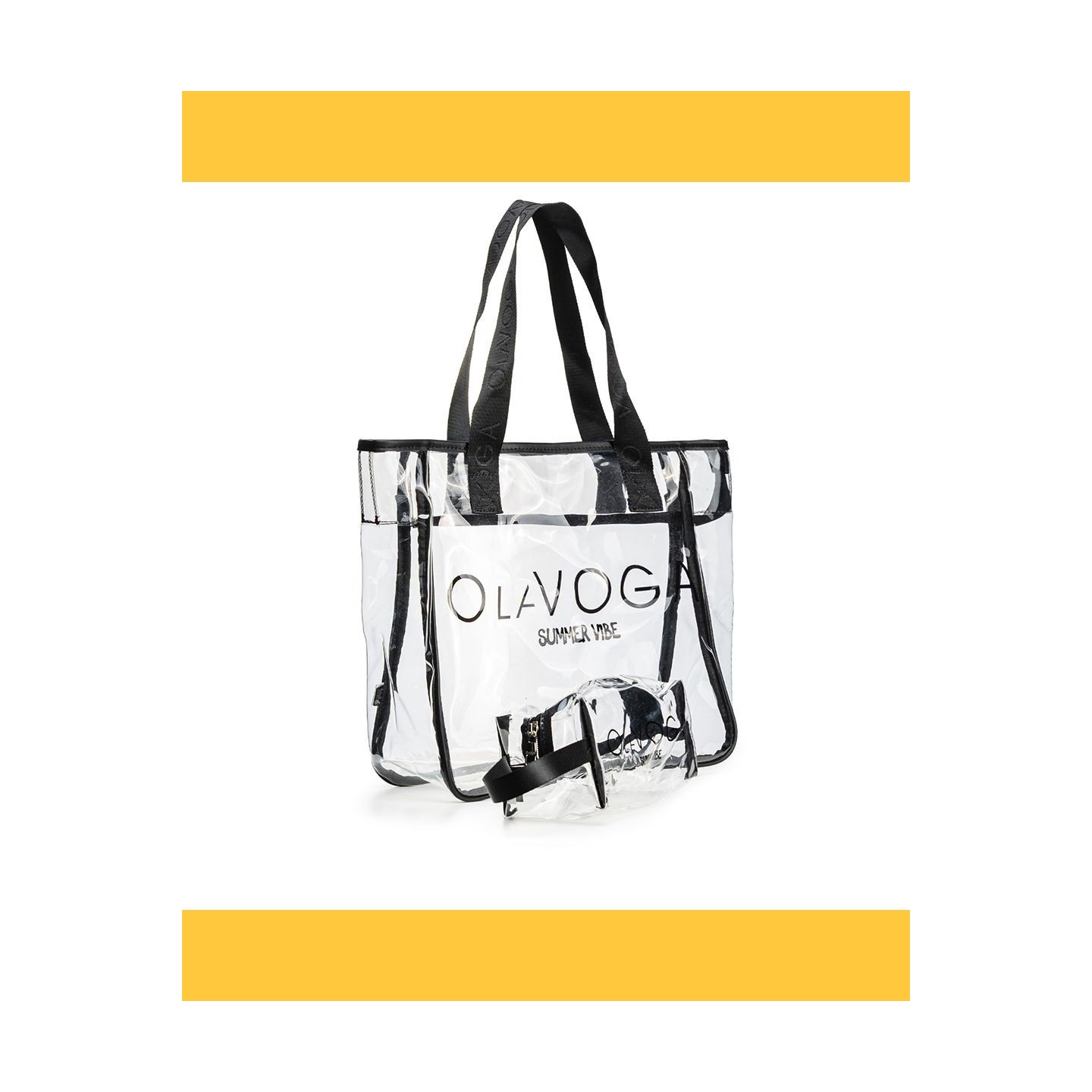 Torba OLAVOGA REED 2025 przezroczysta - FashionPlace - 5