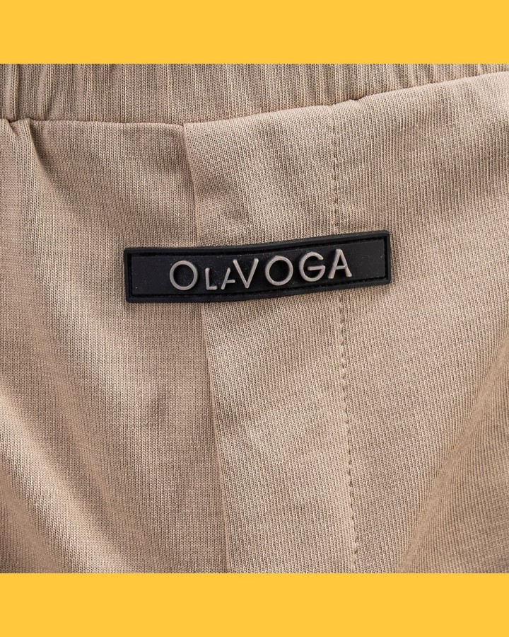Komplet męski OLAVOGA FEAR 2025 beż - FashionPlace - 6