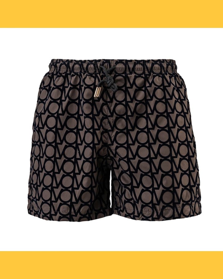 Kąpielówki męskie OLAVOGA BLACKY 2025 brąz - FashionPlace - 5