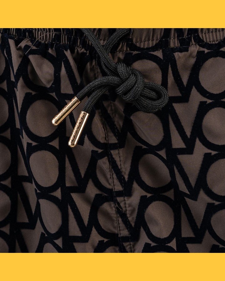 Kąpielówki męskie OLAVOGA BLACKY 2025 brąz - FashionPlace - 7