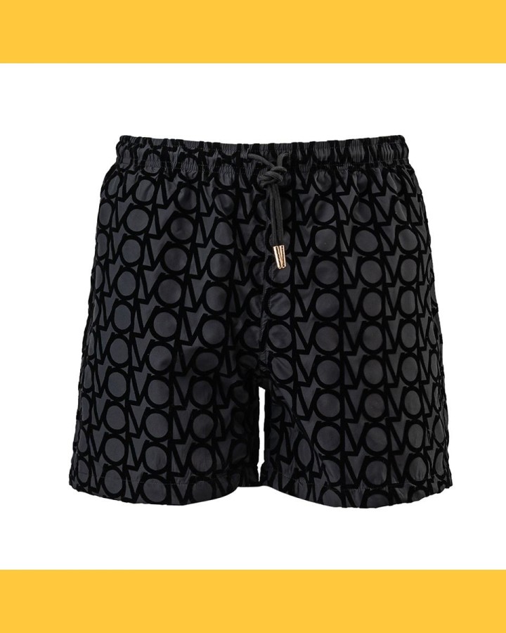 Kąpielówki męskie OLAVOGA BLACKY 2025 czerń - FashionPlace - 5