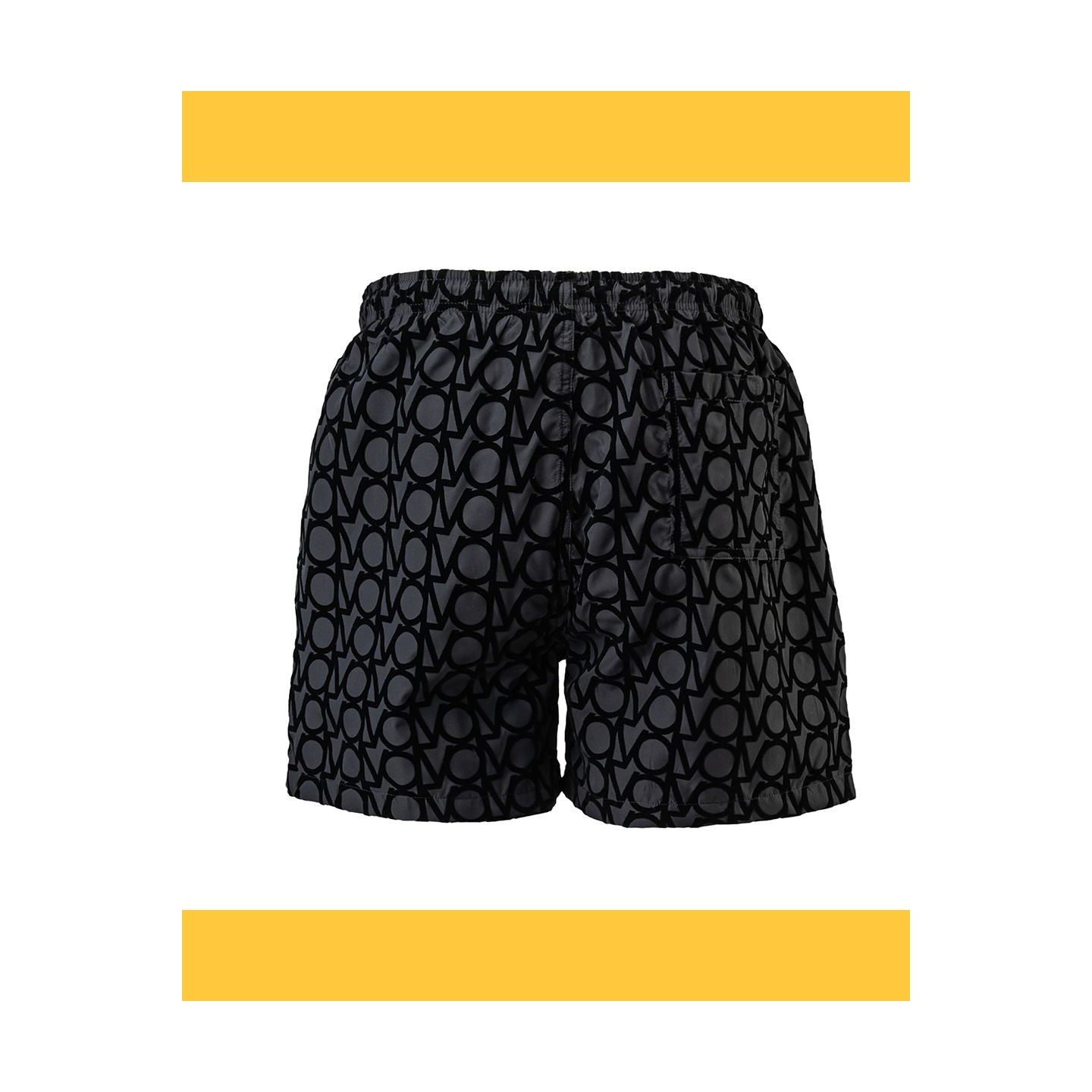 Kąpielówki męskie OLAVOGA BLACKY 2025 czerń - FashionPlace - 8