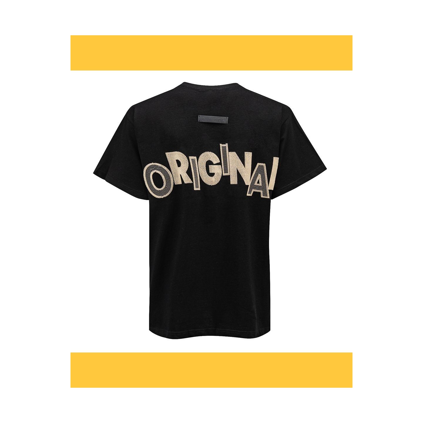 T-shirt męski OLAVOGA CONVEX 2025 czerń - FashionPlace - 7