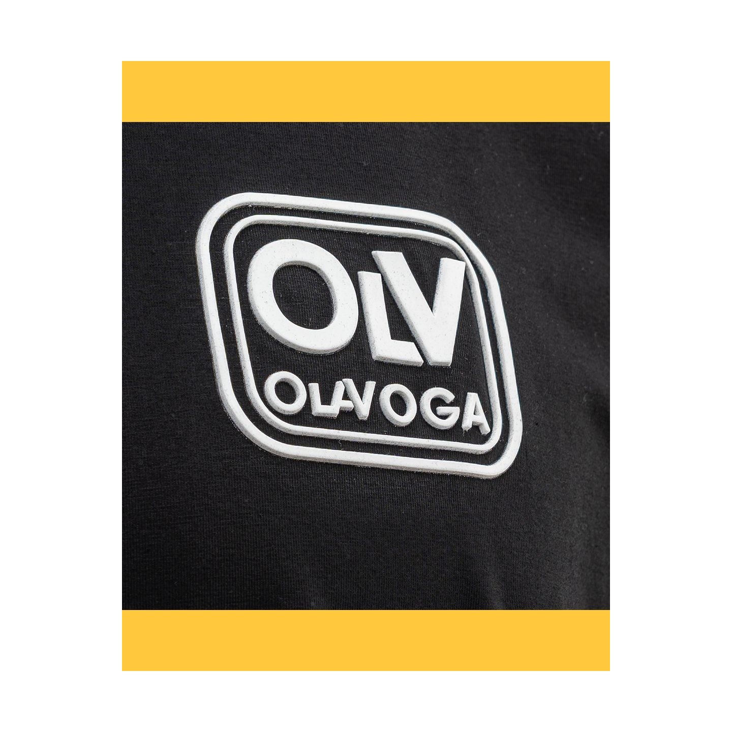 T-shirt męski OLAVOGA ESKAL 2025 czerń - FashionPlace - 4