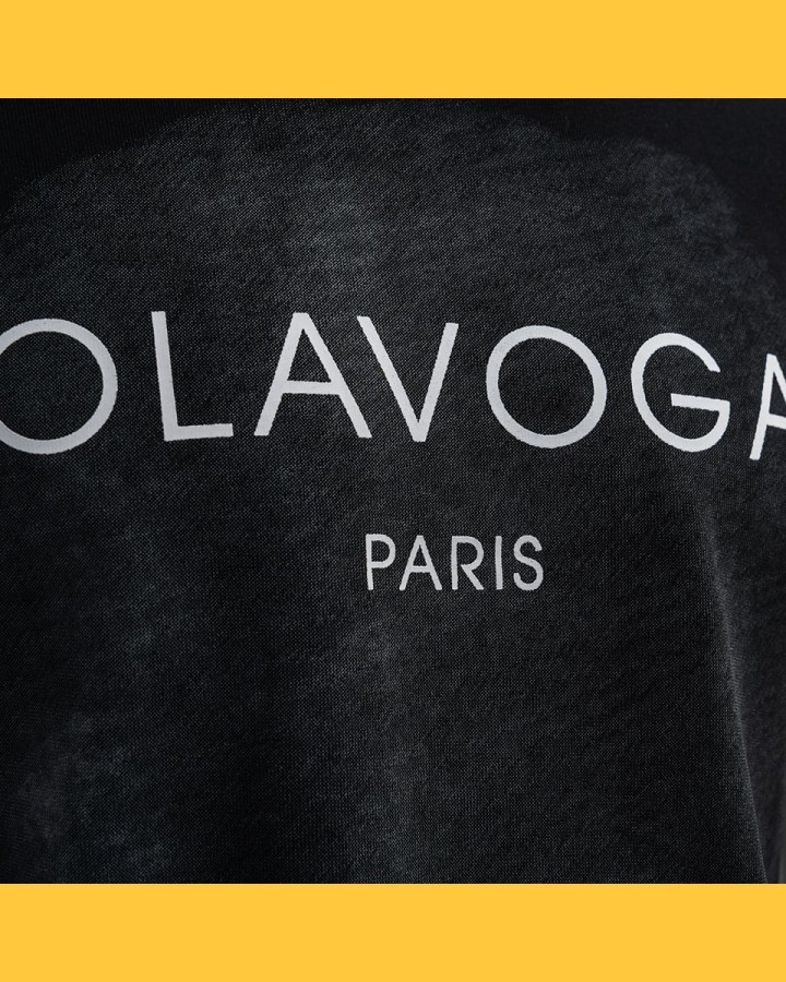 T-shirt męski OLAVOGA SMOKE 2025 czerń - FashionPlace - 5