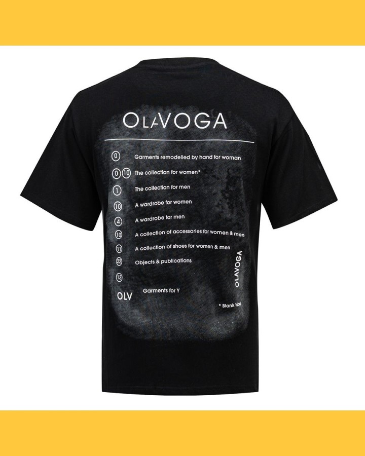 T-shirt męski OLAVOGA SMOKE 2025 czerń - FashionPlace - 6