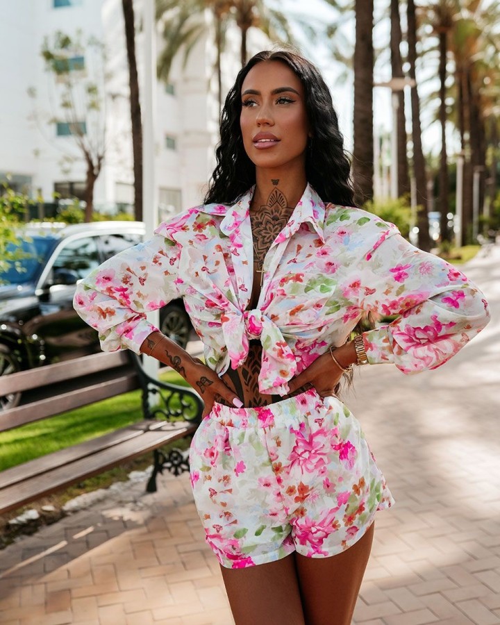 Komplet damski OLAVOGA LOREIN 2025 spring bouquet - FashionPlace - 2